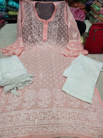 Rose Boota Bell Sleeve 3pc Set