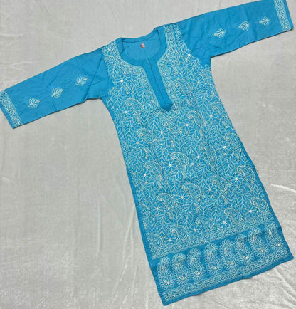 Long Kurti with Pant and Dupatta