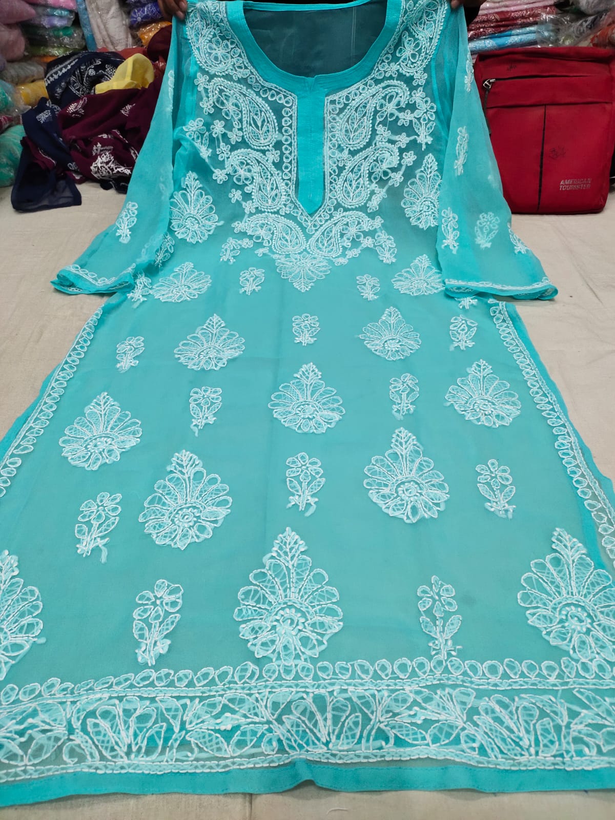 Boota jaal kurti