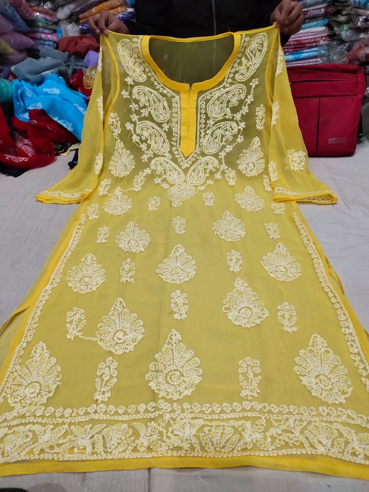 Boota jaal kurti