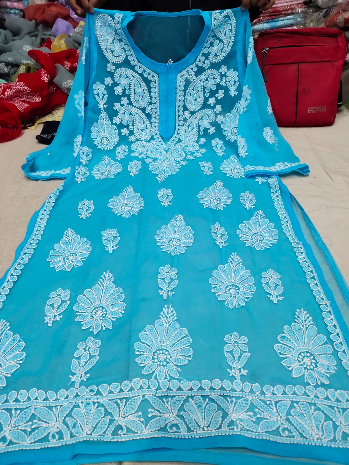 Boota jaal kurti