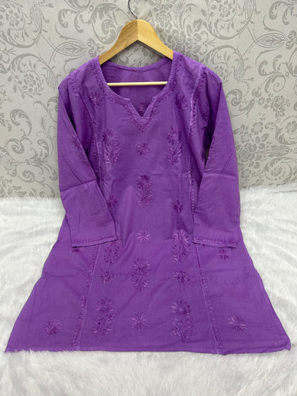 Mul Mul Short Kurti