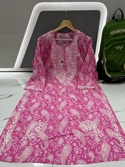 Cotton Printed Kurti