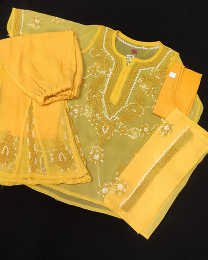 Chiffon Kids Garara Set