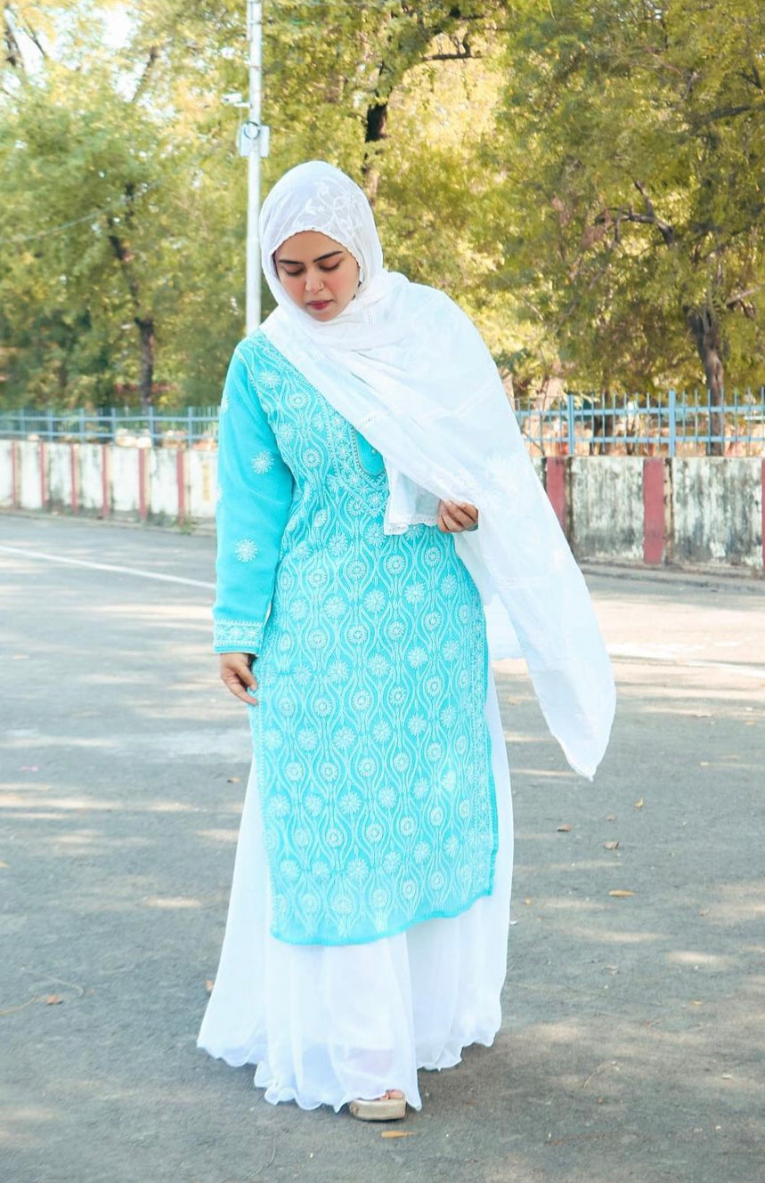 Saba Ka Jahan - Blue & White